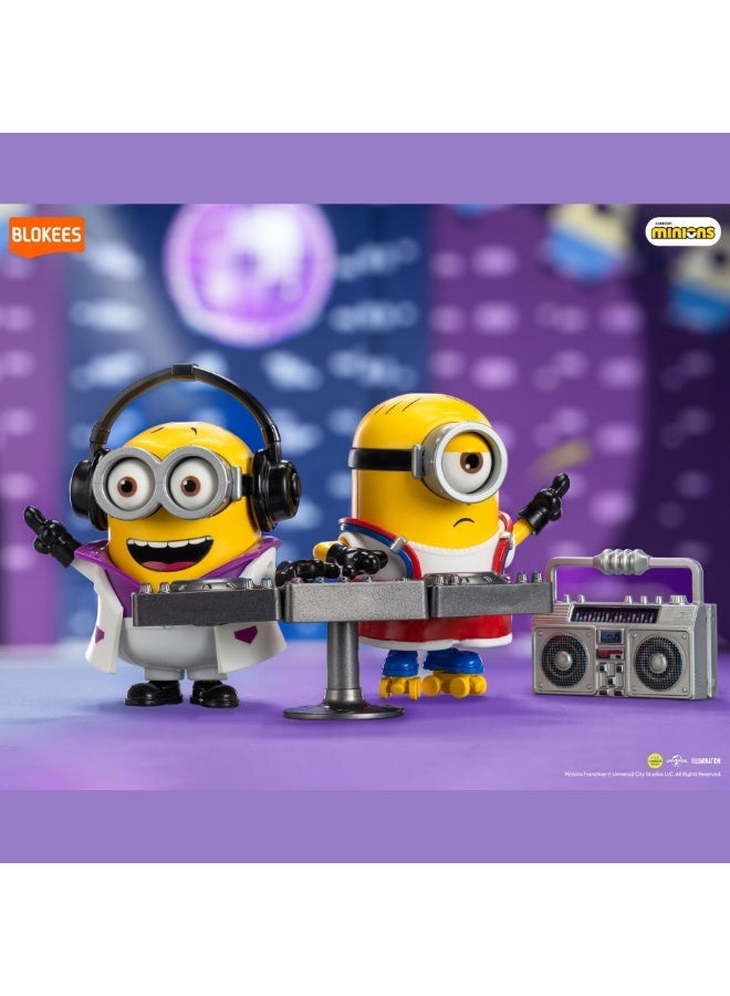BLOKEES Minions PreCool Celebration Party DJ Phil Building Figure – 4+ PCS Construction Toy for Kids | Genuine Licensed Illumination Model Kit | Fun Collectible Gift for Boys UAE - Image 3